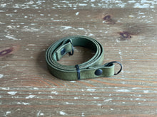 Load image into Gallery viewer, Clearance |  Leather Neck Strap | Olive Green 28”