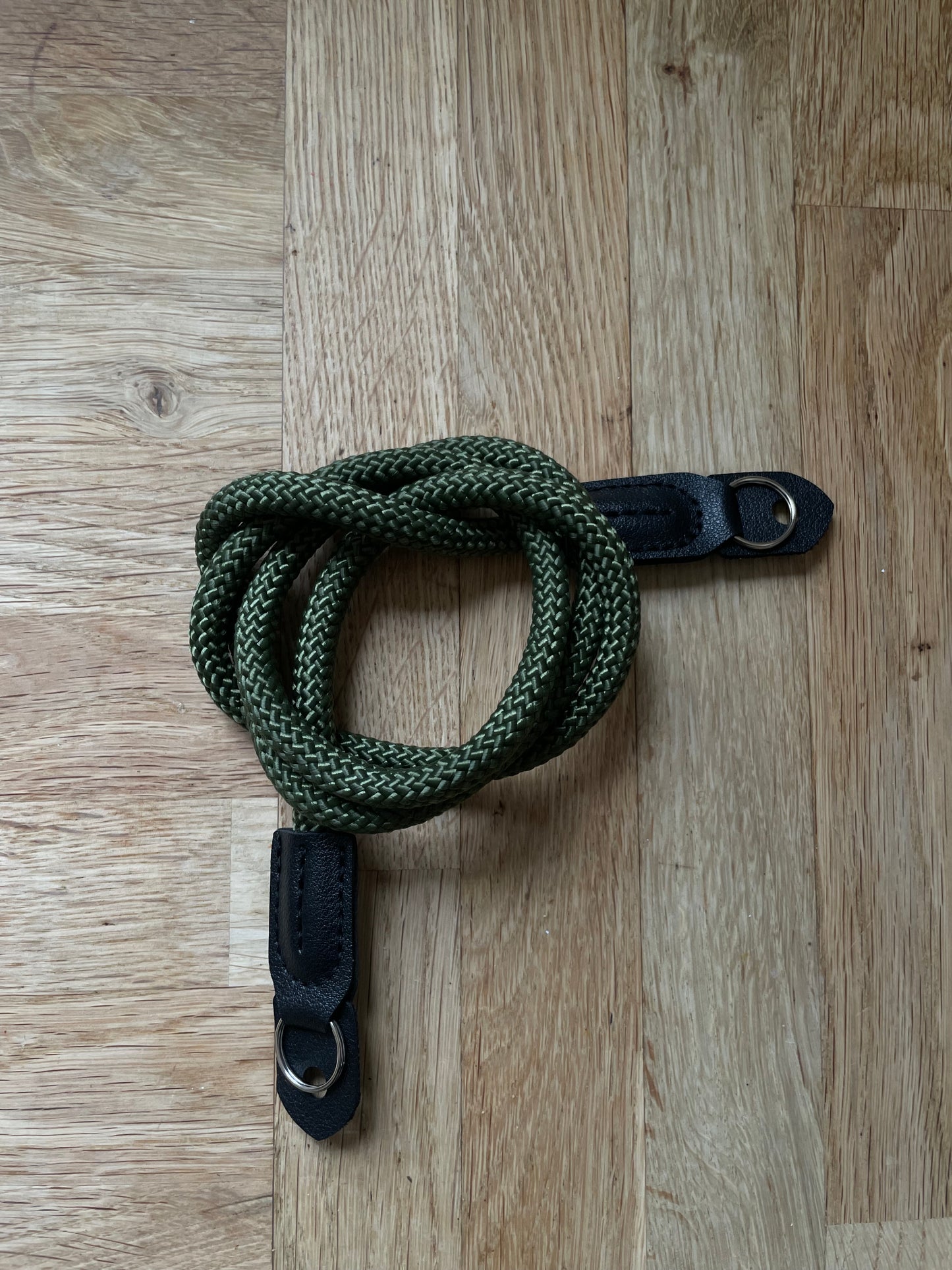 Rope camera strap - Green