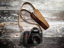 Load image into Gallery viewer, KOTU - Wide Leather Camera Strap