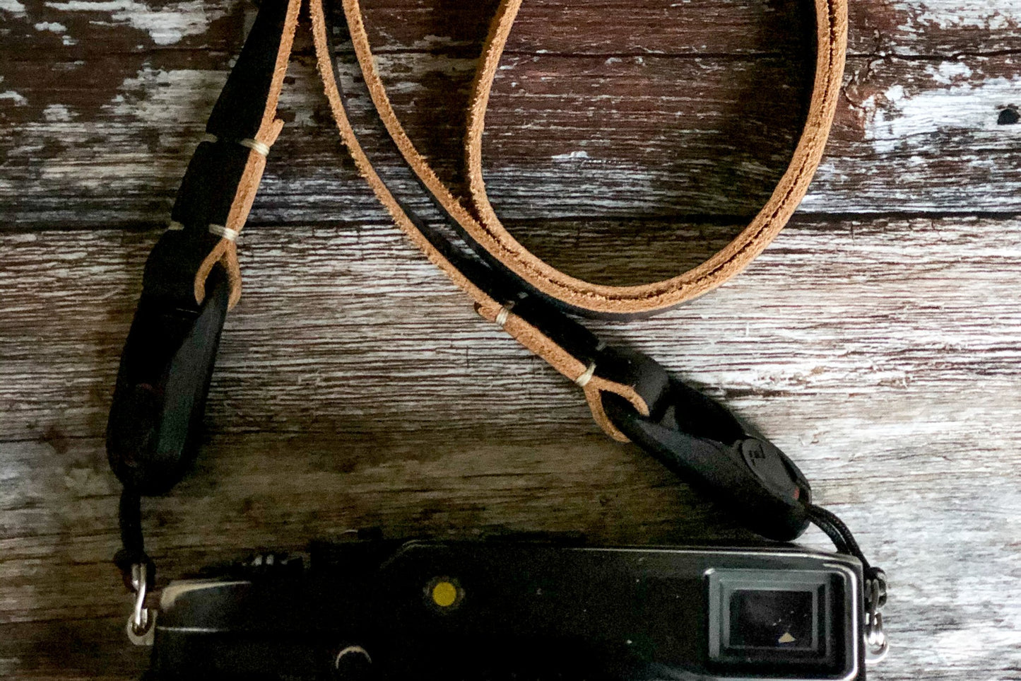 Handcrafted quick release anchor strap 3/4 inch width handmade in UK