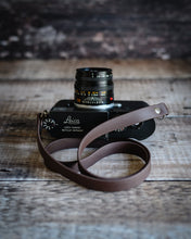 Load image into Gallery viewer, Biothane Camera Strap – Vegan Leather | Black &amp; Brown