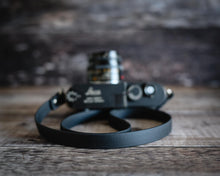 Load image into Gallery viewer, Biothane Camera Strap – Vegan Leather | Black &amp; Brown