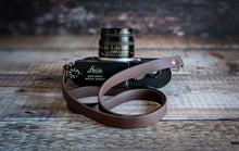 Load image into Gallery viewer, Biothane Camera Strap – Vegan Leather | Black &amp; Brown