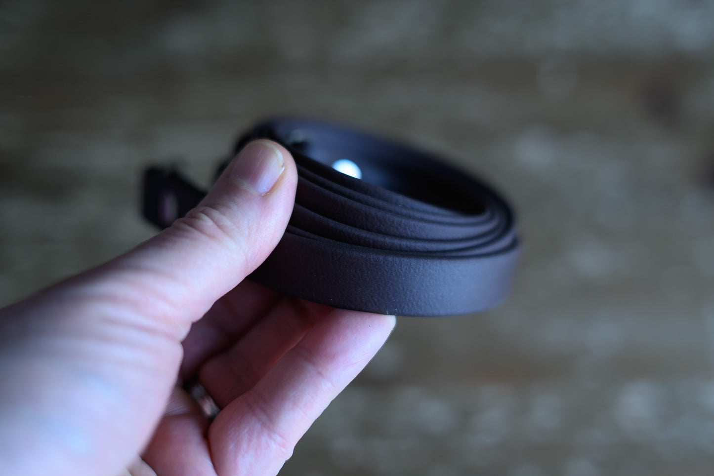 Clearance | 16mm Biothane Neck Strap | Brown 54”