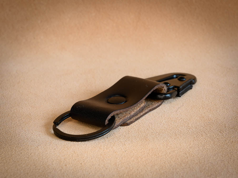 Tactical Leather Key Chain Clip