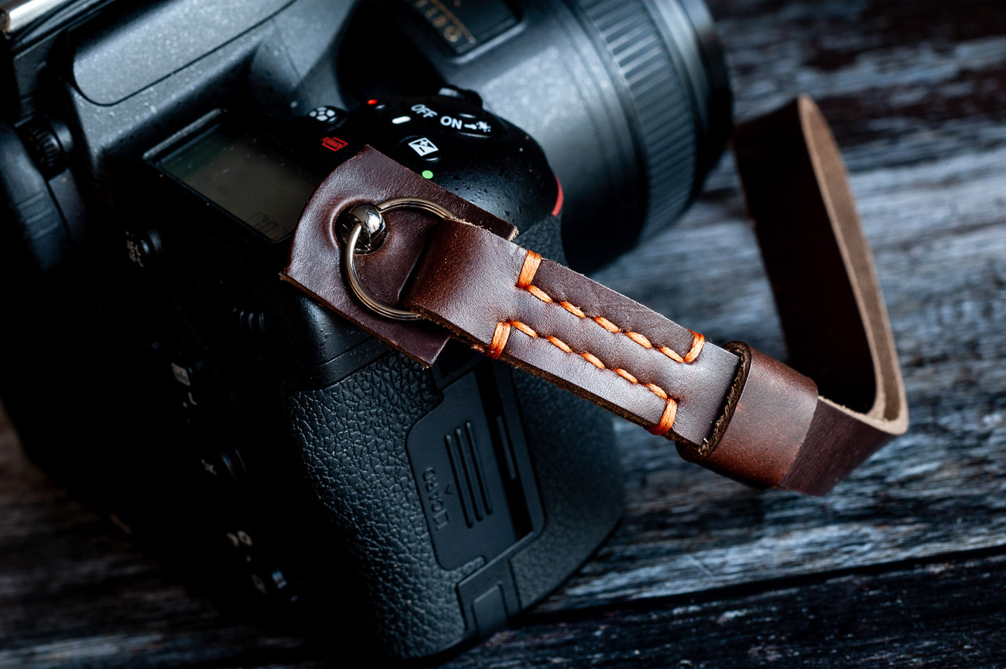 ODYSSEY Leather Camera Wrist Strap