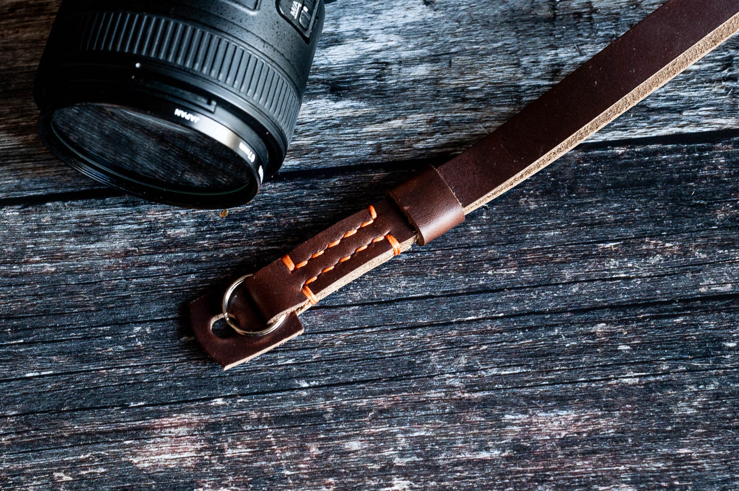 ODYSSEY Leather Camera Wrist Strap