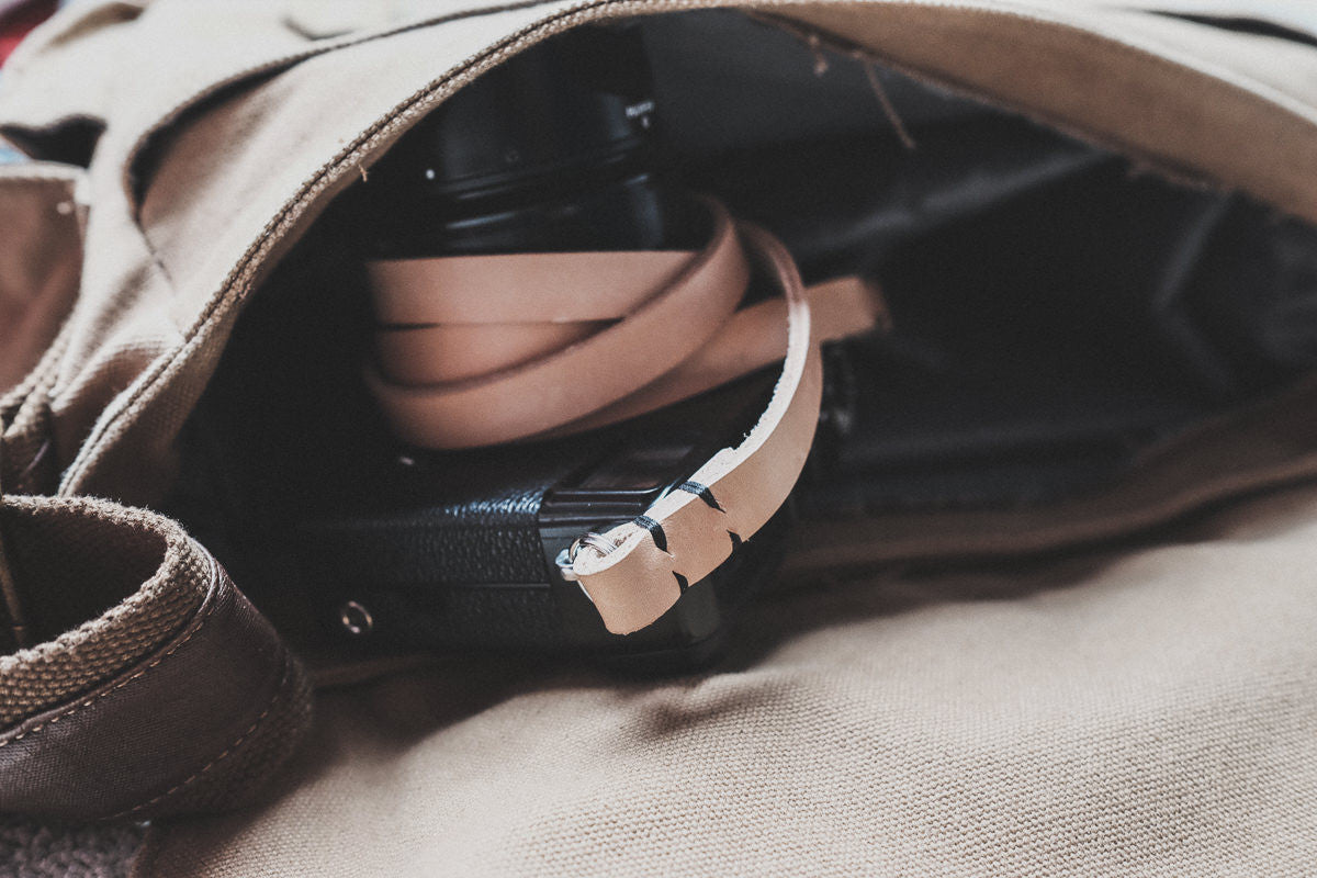 Rivet Free Leather Camera Neck Straps | 595strapco - 2