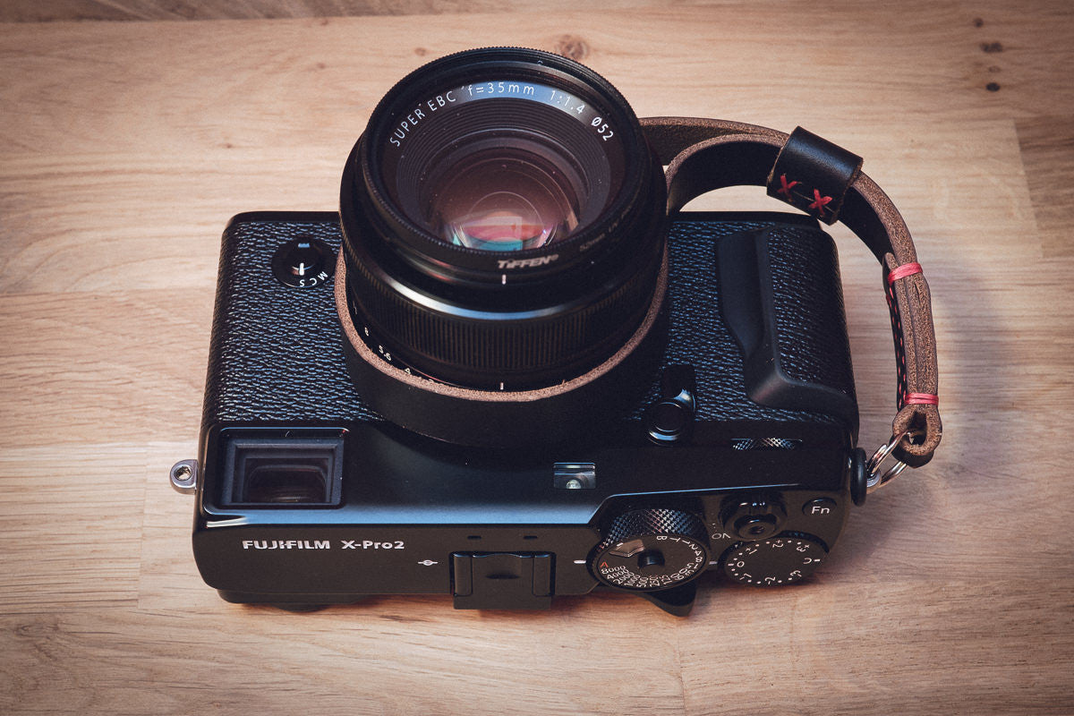 ODYSSEY Leather Camera Wrist Strap