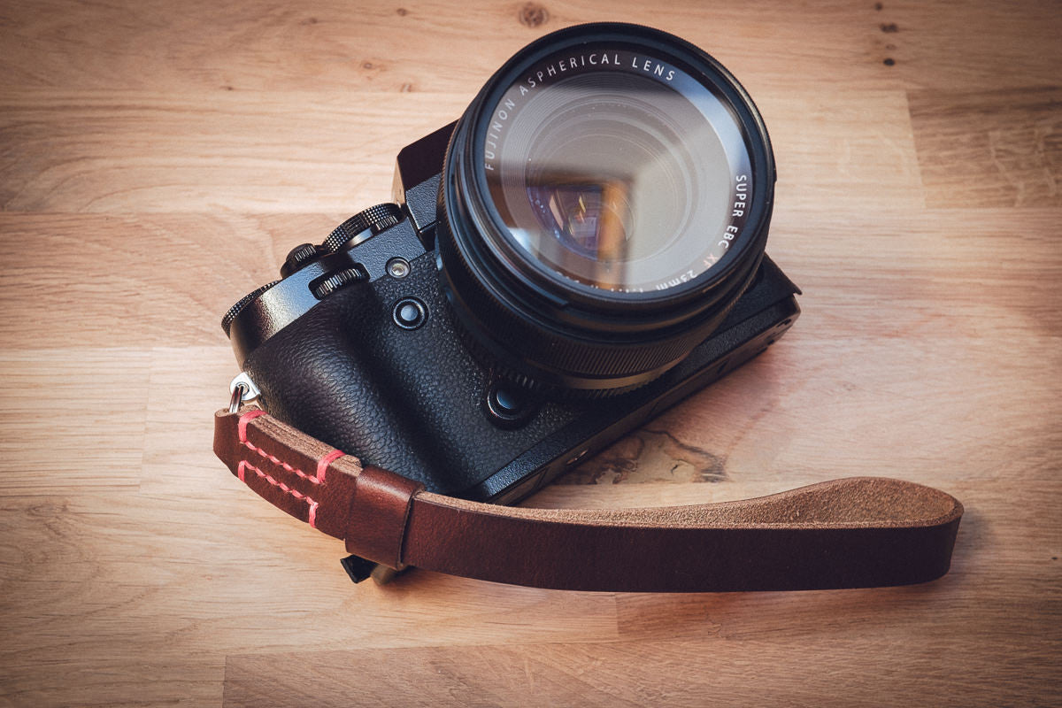 ODYSSEY Leather Camera Wrist Strap