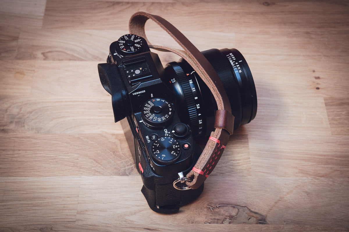 ODYSSEY Leather Camera Wrist Strap