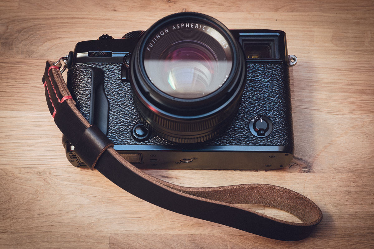ODYSSEY Leather Camera Wrist Strap