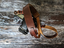 Load image into Gallery viewer, KOTU - Wide Leather Camera Strap