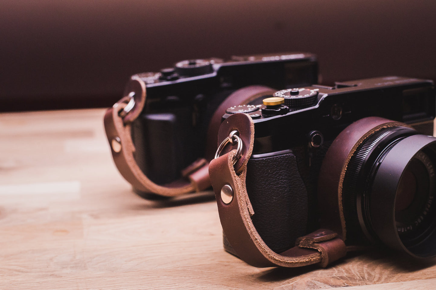 STERLING Leather Camera Wrist Strap