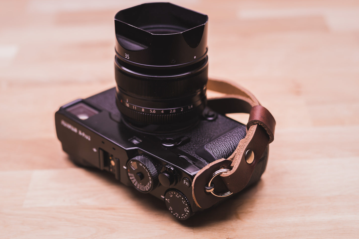 STERLING Leather Camera Wrist Strap