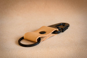Tactical Leather Keyring