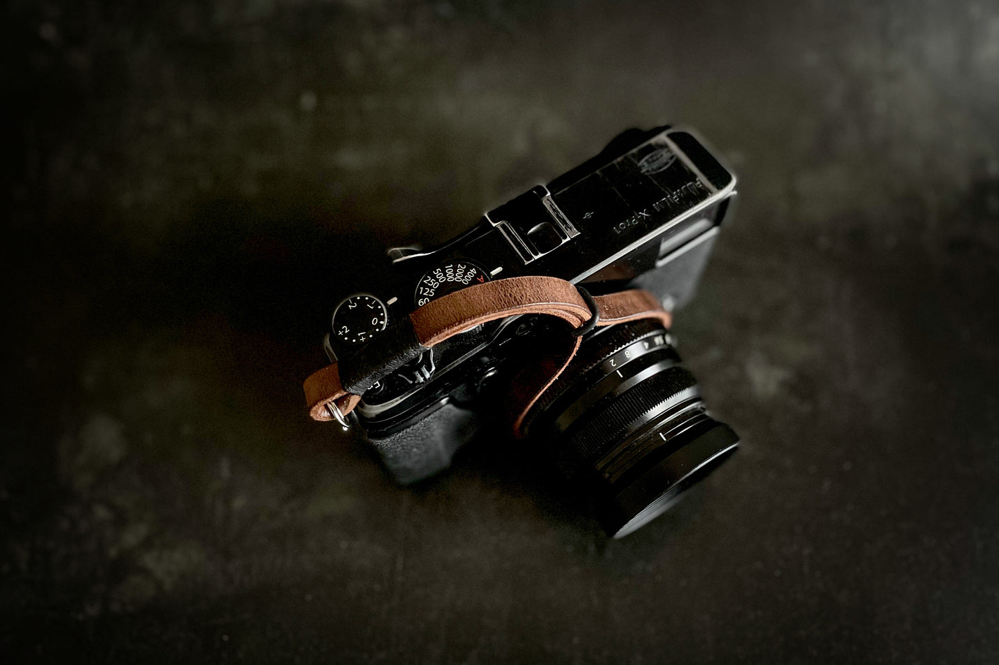 Leather Wrist Strap - Antique Brown