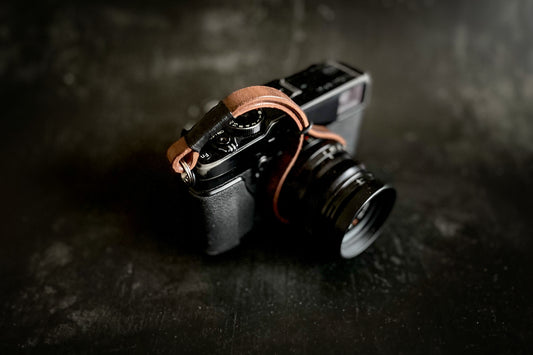Leather Wrist Strap - Antique Brown