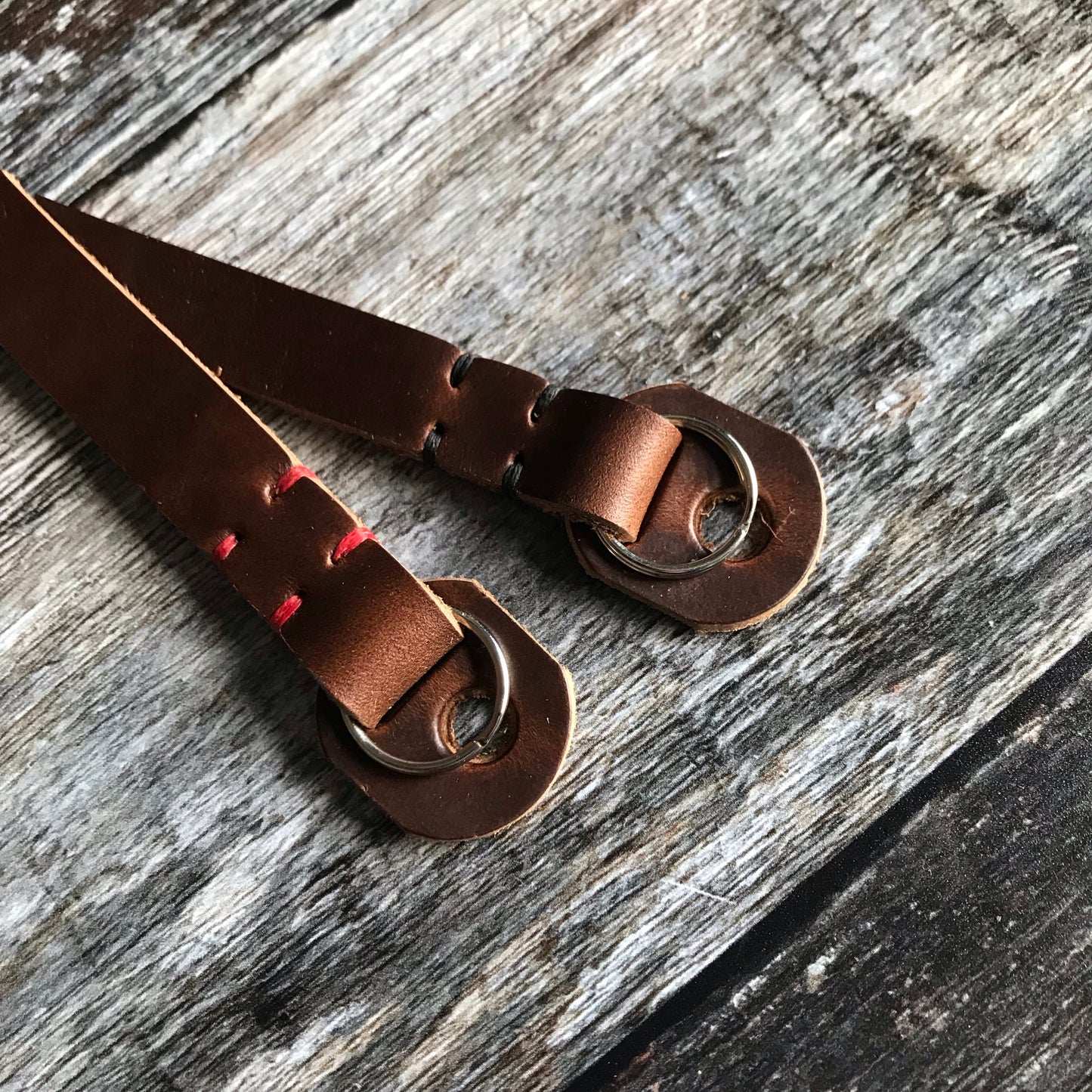 Handcrafted STERLING 5/8 inch leather camera strap for DSLR and mirrorless cameras